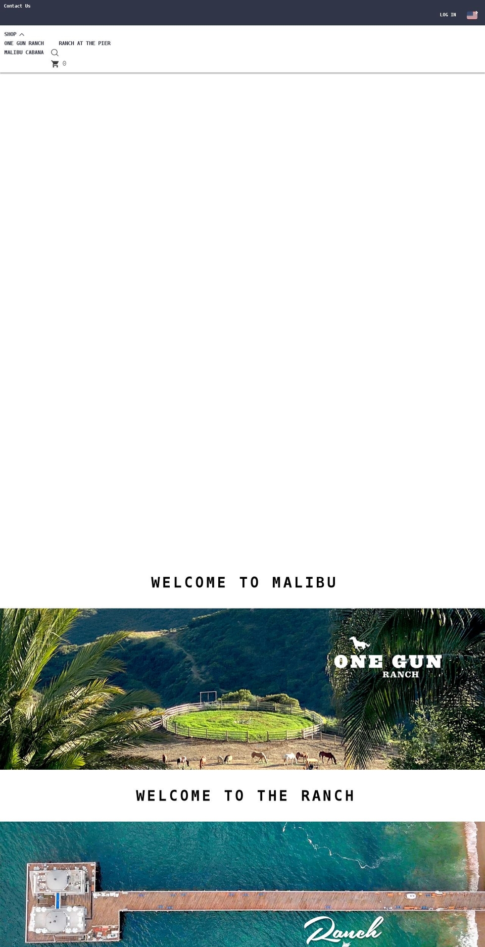onegunranch.com shopify website screenshot