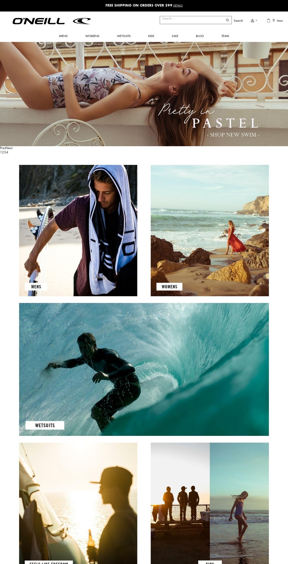 SEED \/\/ Category banners Shopify theme site example oneill.clothing