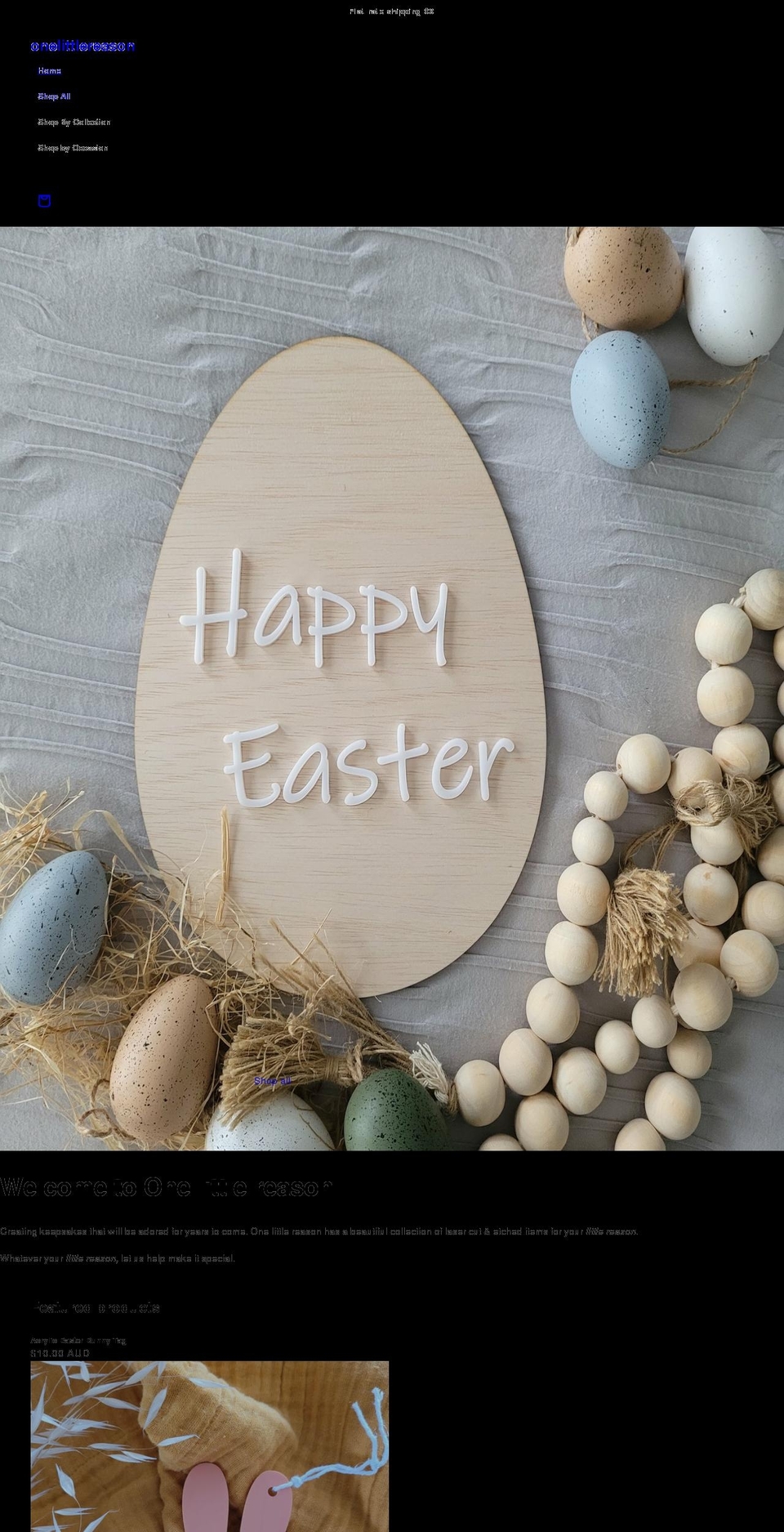 onelittlereason.com shopify website screenshot