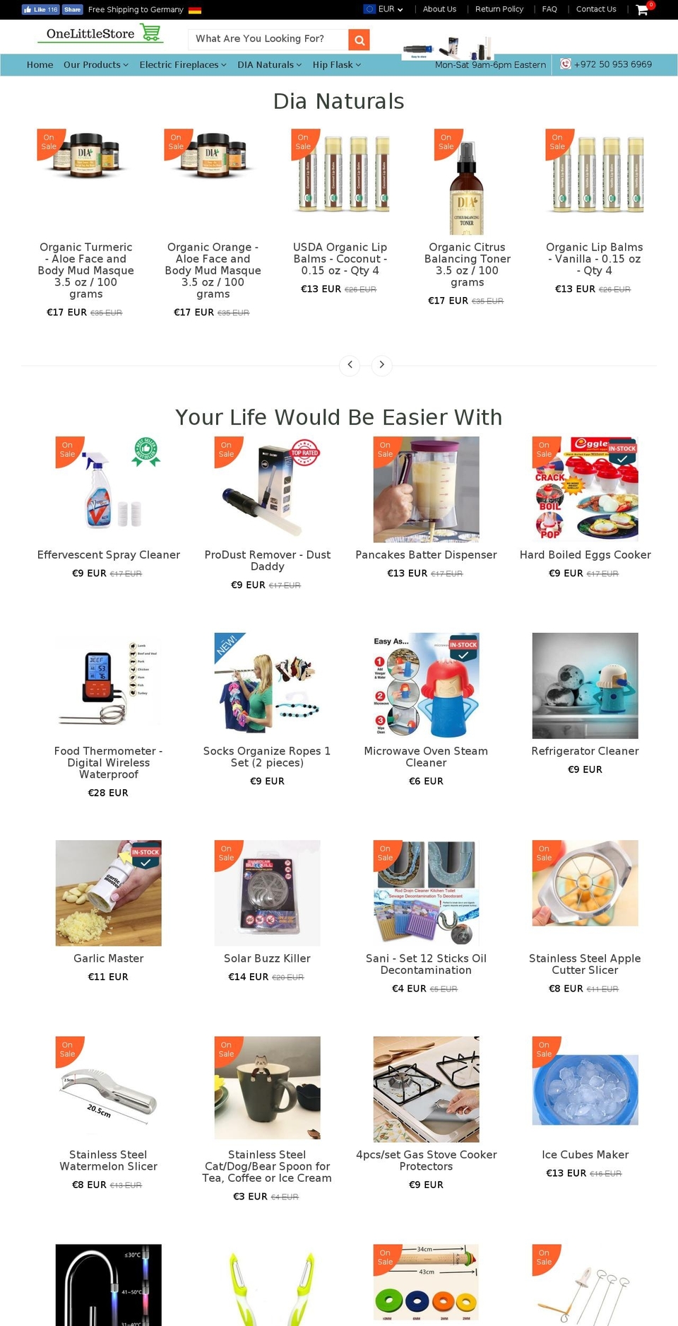 onelittlestore.com — Shopify storefront screenshot