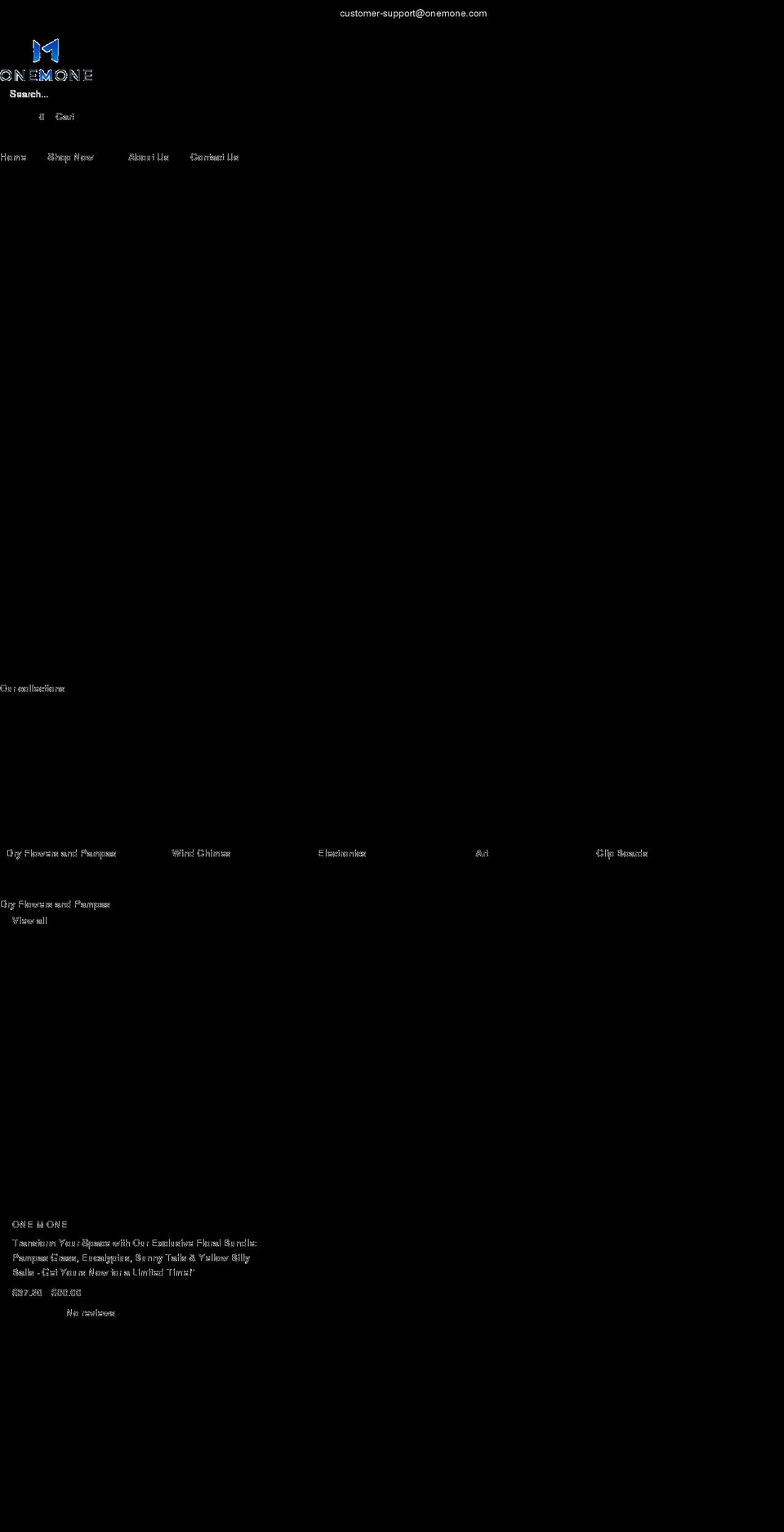 onemone.com shopify website screenshot