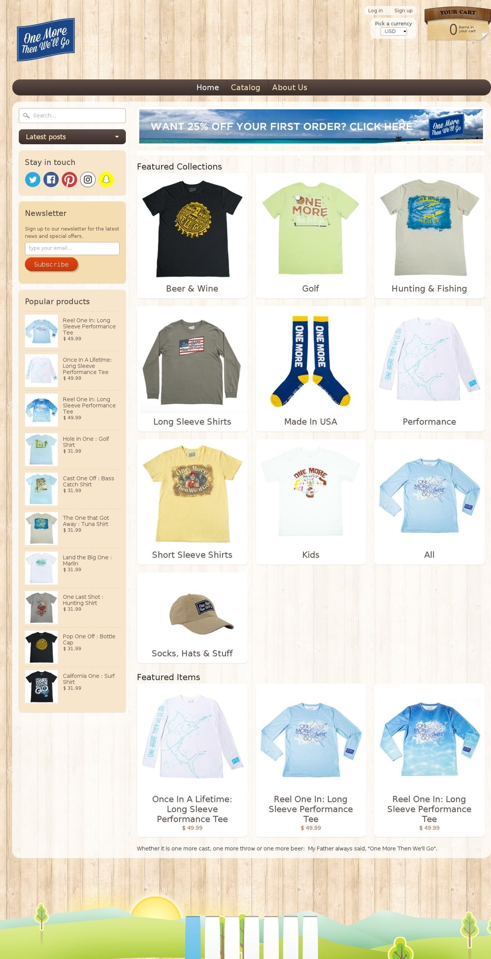 onemoretwg.com shopify website screenshot