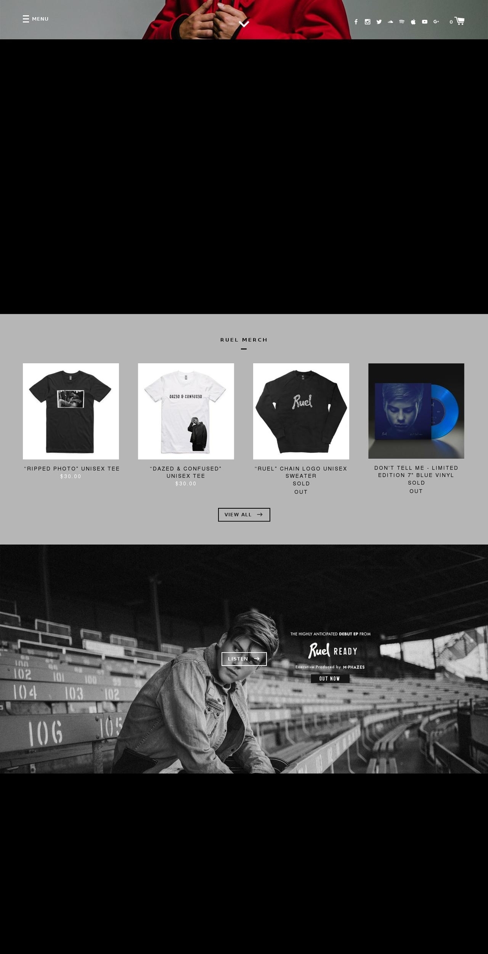 oneruel.com — Shopify storefront screenshot