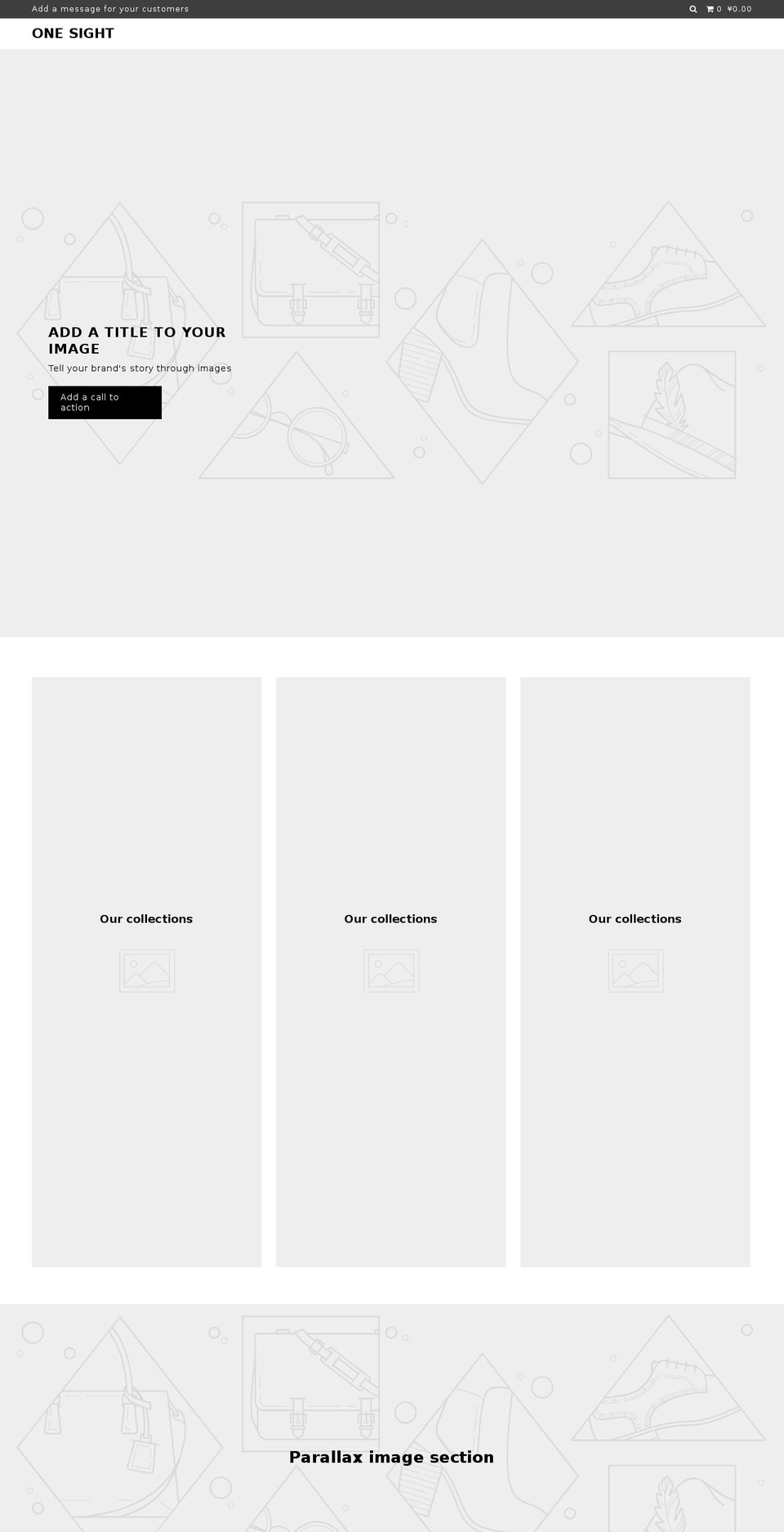 onesightshe.com — Shopify storefront screenshot