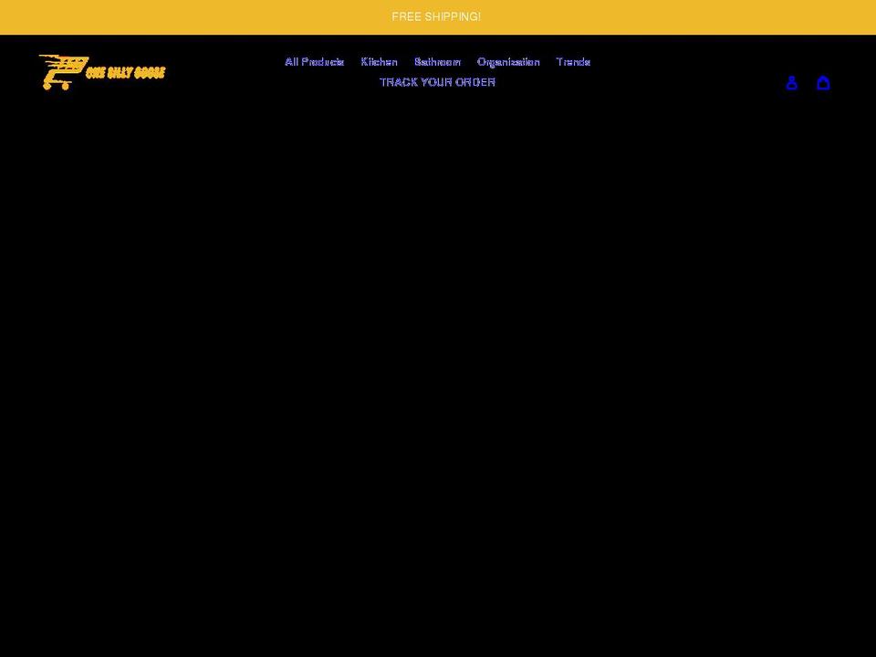 onesillygoose.com shopify website screenshot