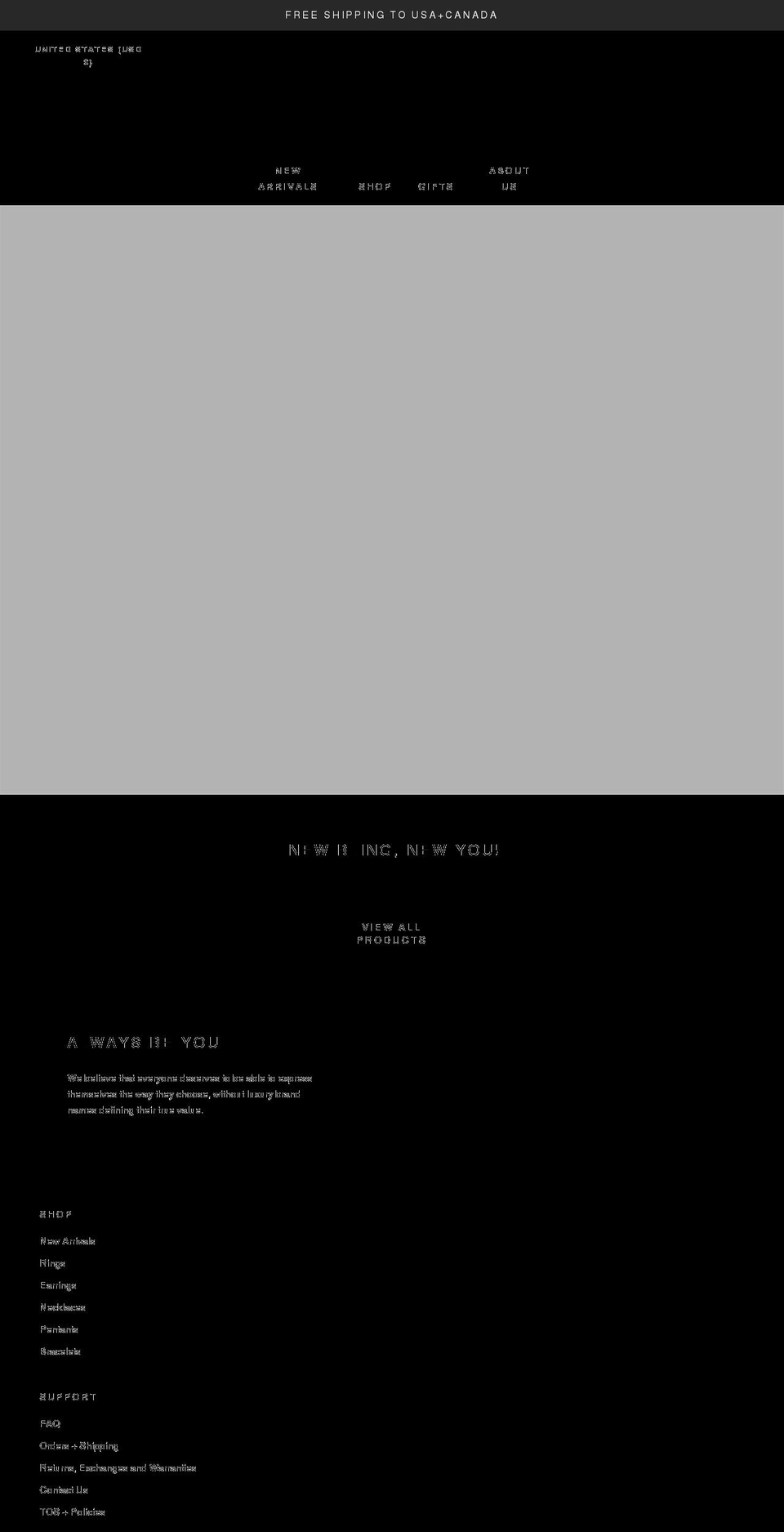 oneslf.com shopify website screenshot