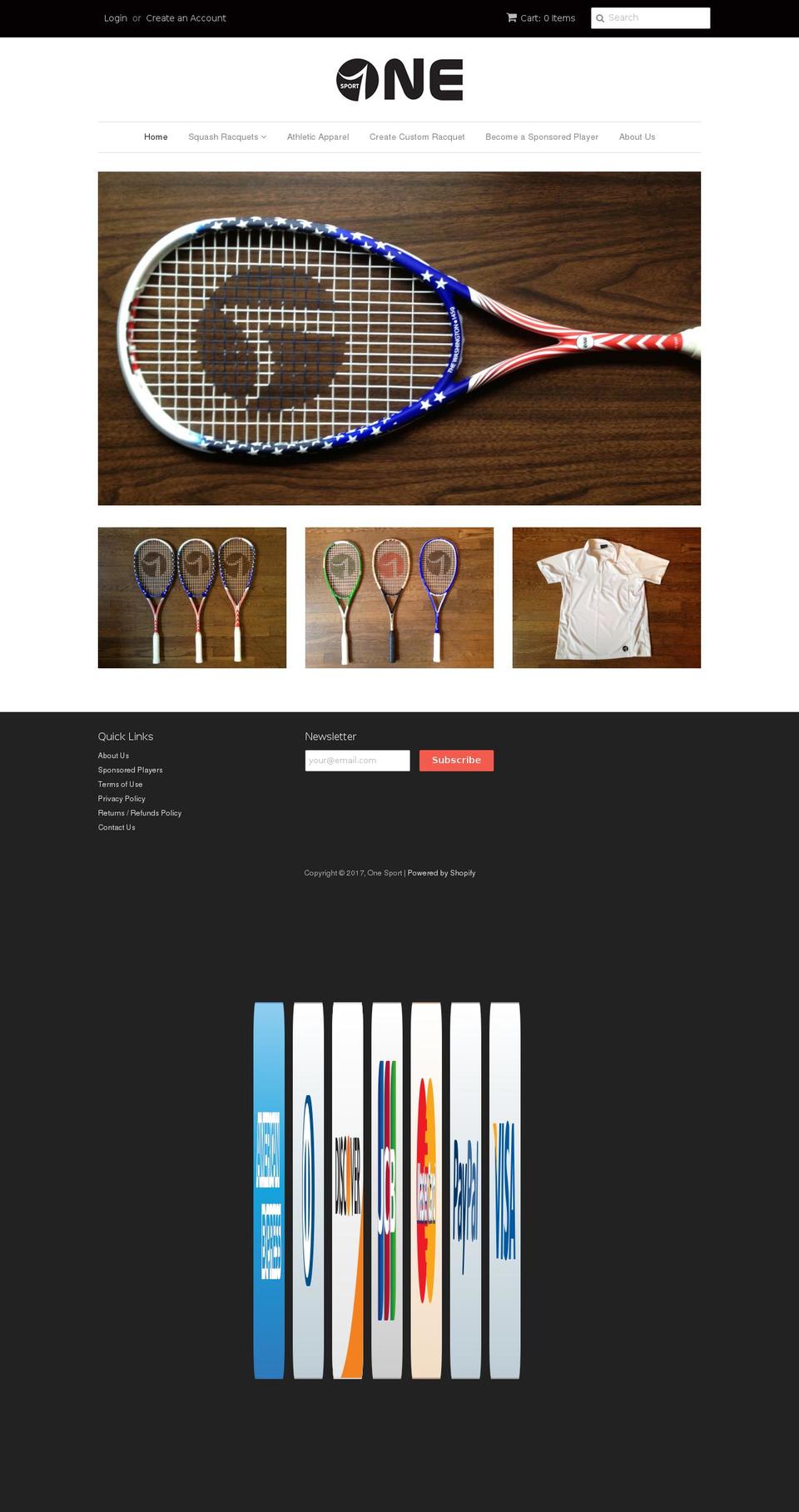onesportonline.com shopify website screenshot