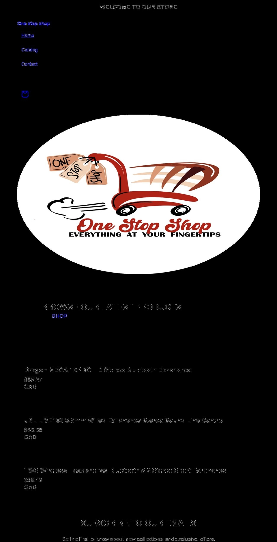 onestopshop.casa shopify website screenshot