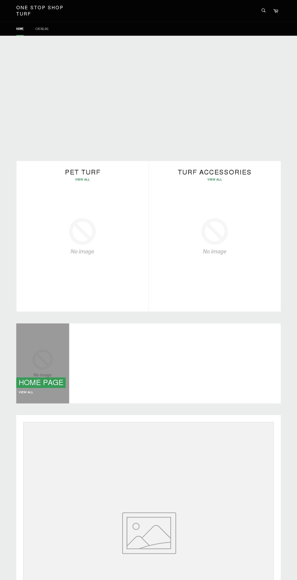 onestopshopturf.com shopify website screenshot