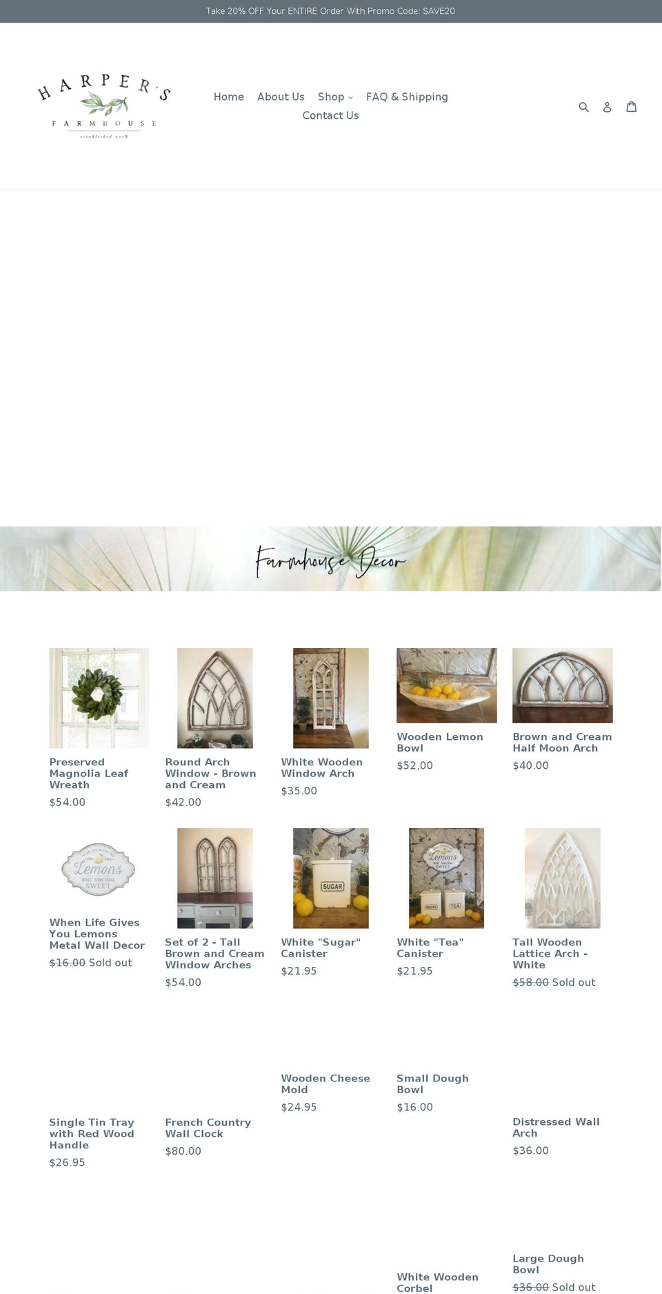onestoptabletop.com — Shopify storefront screenshot