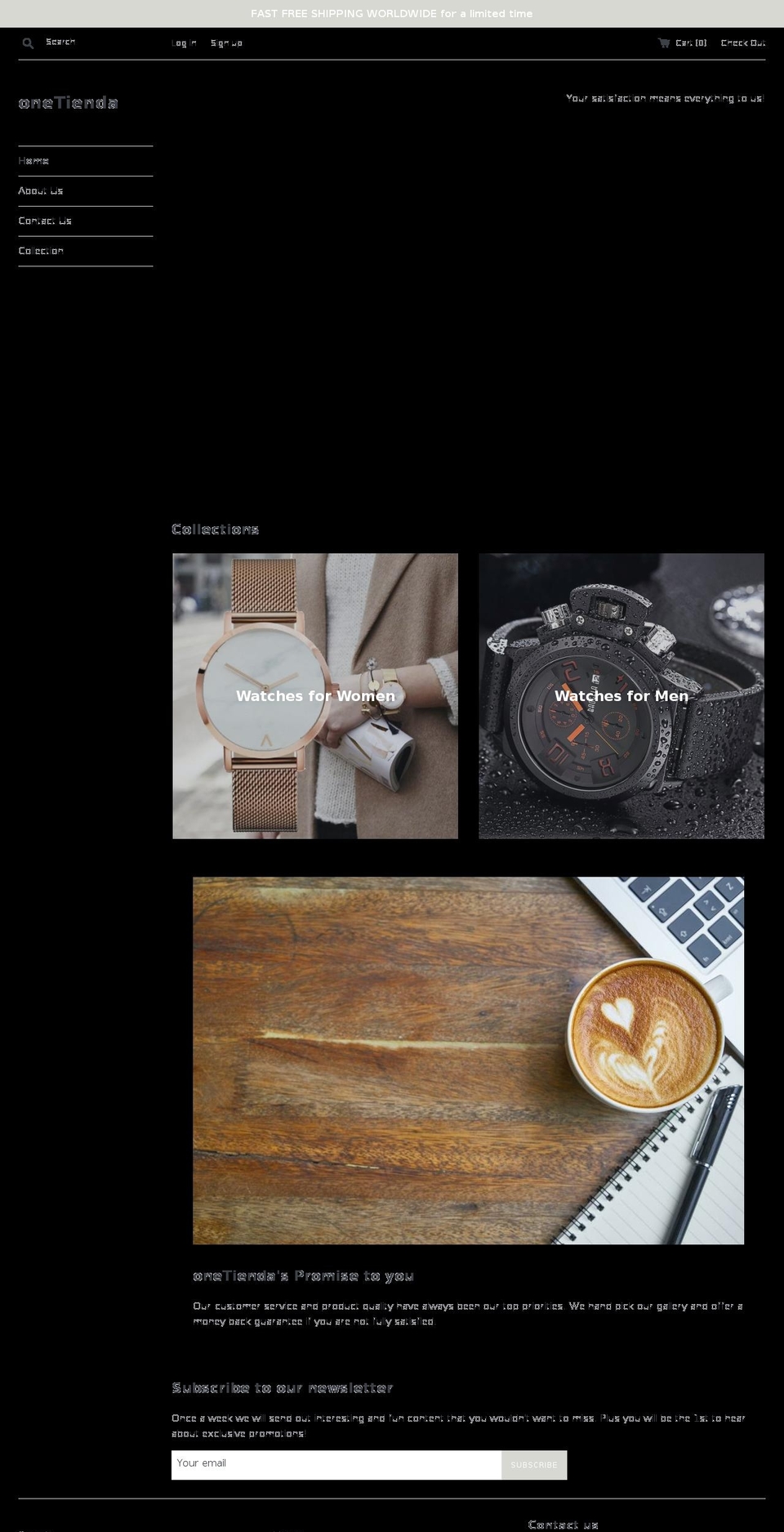 onetienda.com — Shopify storefront screenshot
