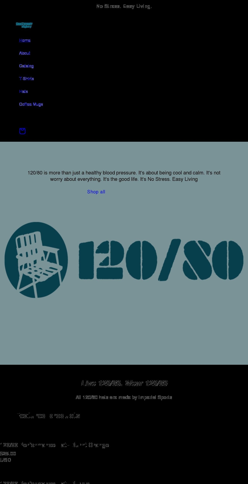 onetwentyovereighty.com shopify website screenshot