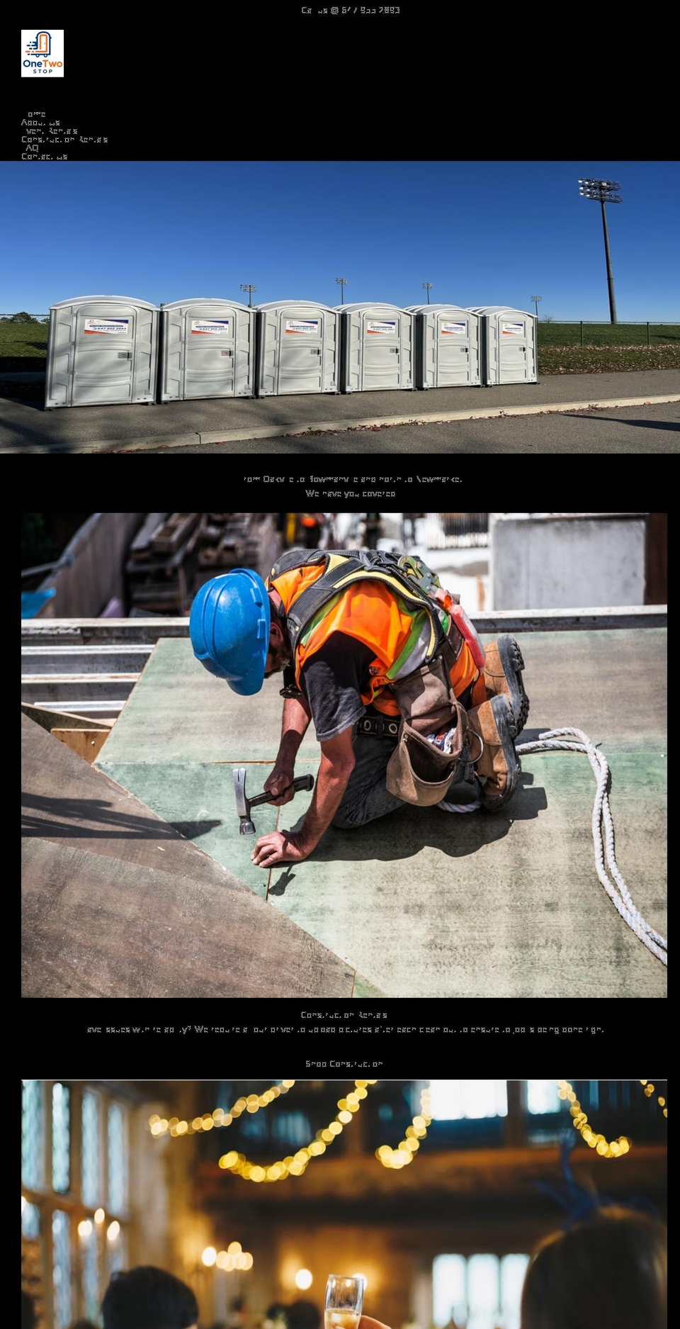 onetwostop.com shopify website screenshot