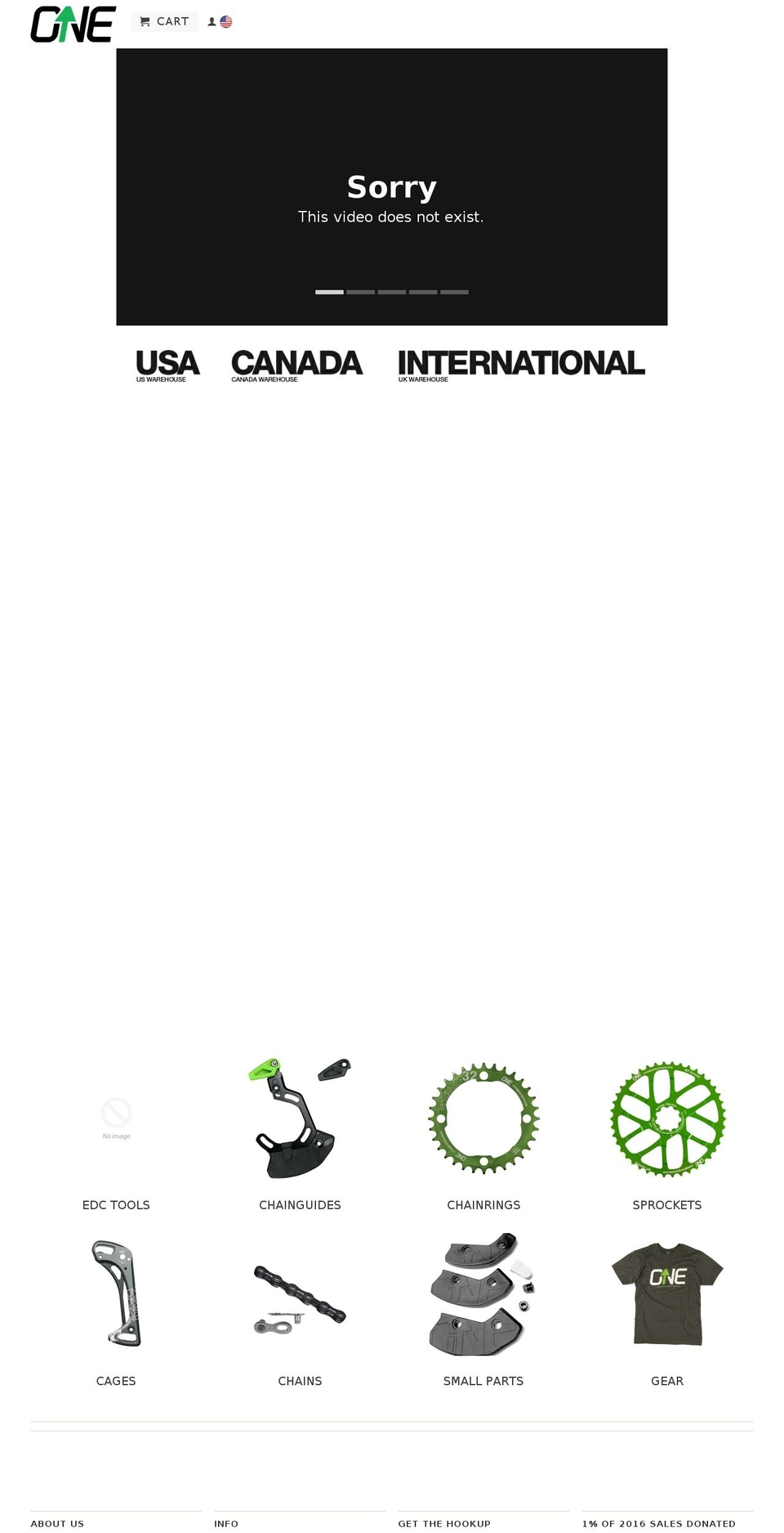 oneupcomponents.com shopify website screenshot