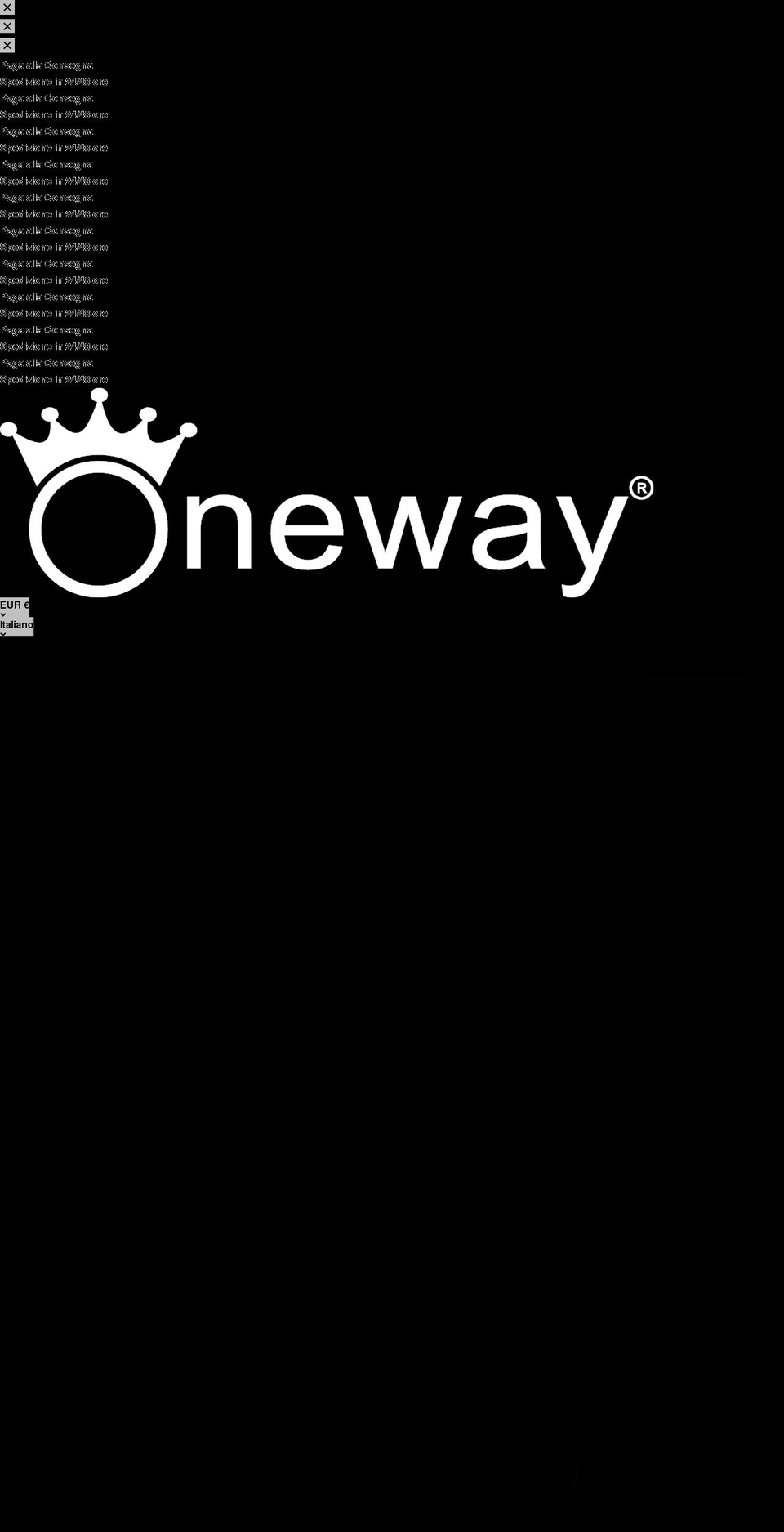 onewayhair.com shopify website screenshot