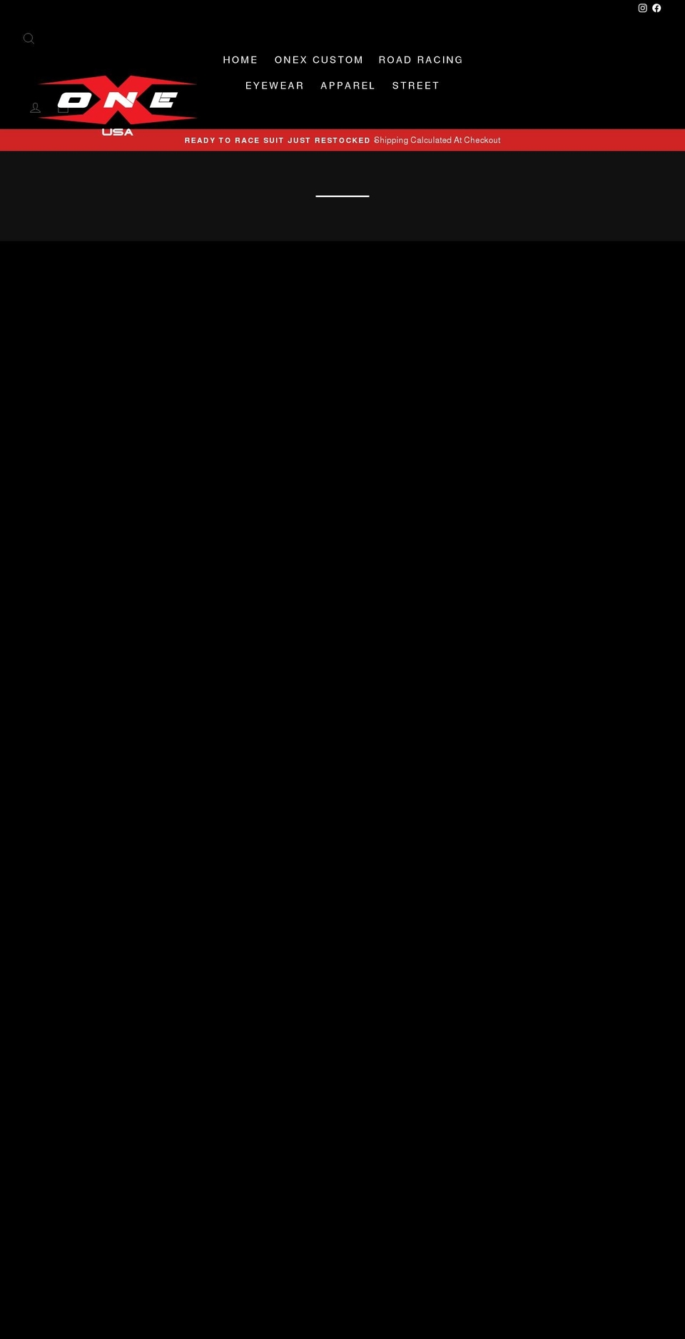 onexusa.com shopify website screenshot