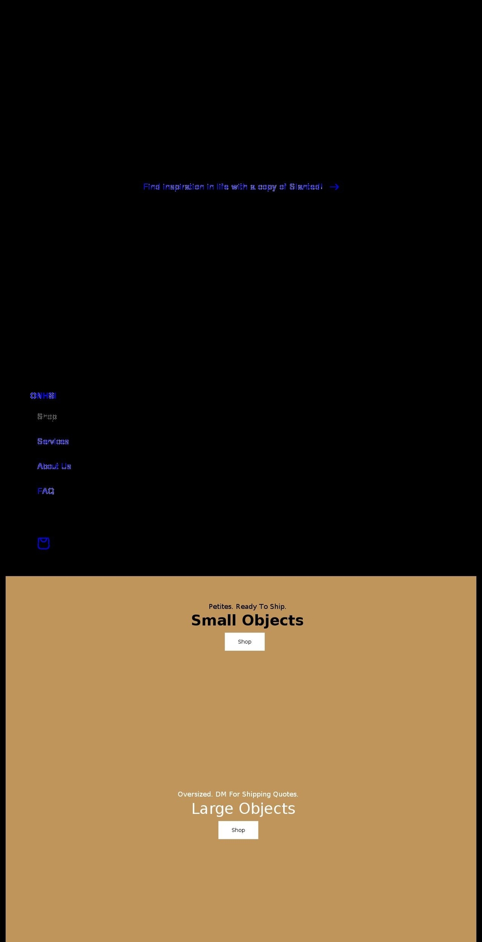onhsi.com shopify website screenshot