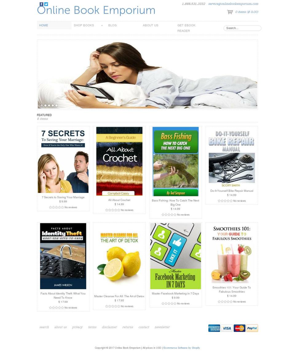 online-book-emporium.myshopify.com shopify website screenshot