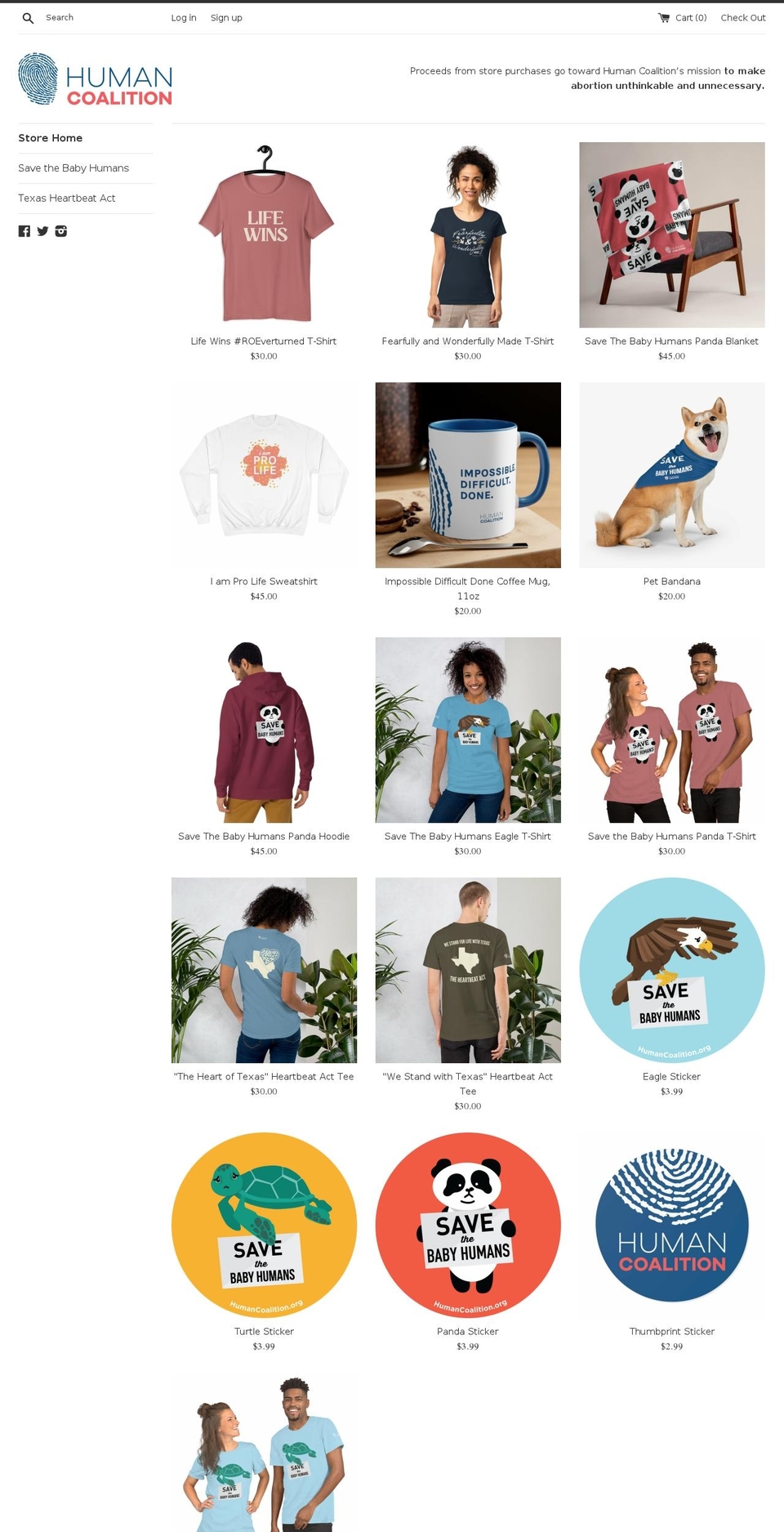 online-for-life.myshopify.com — Shopify storefront screenshot