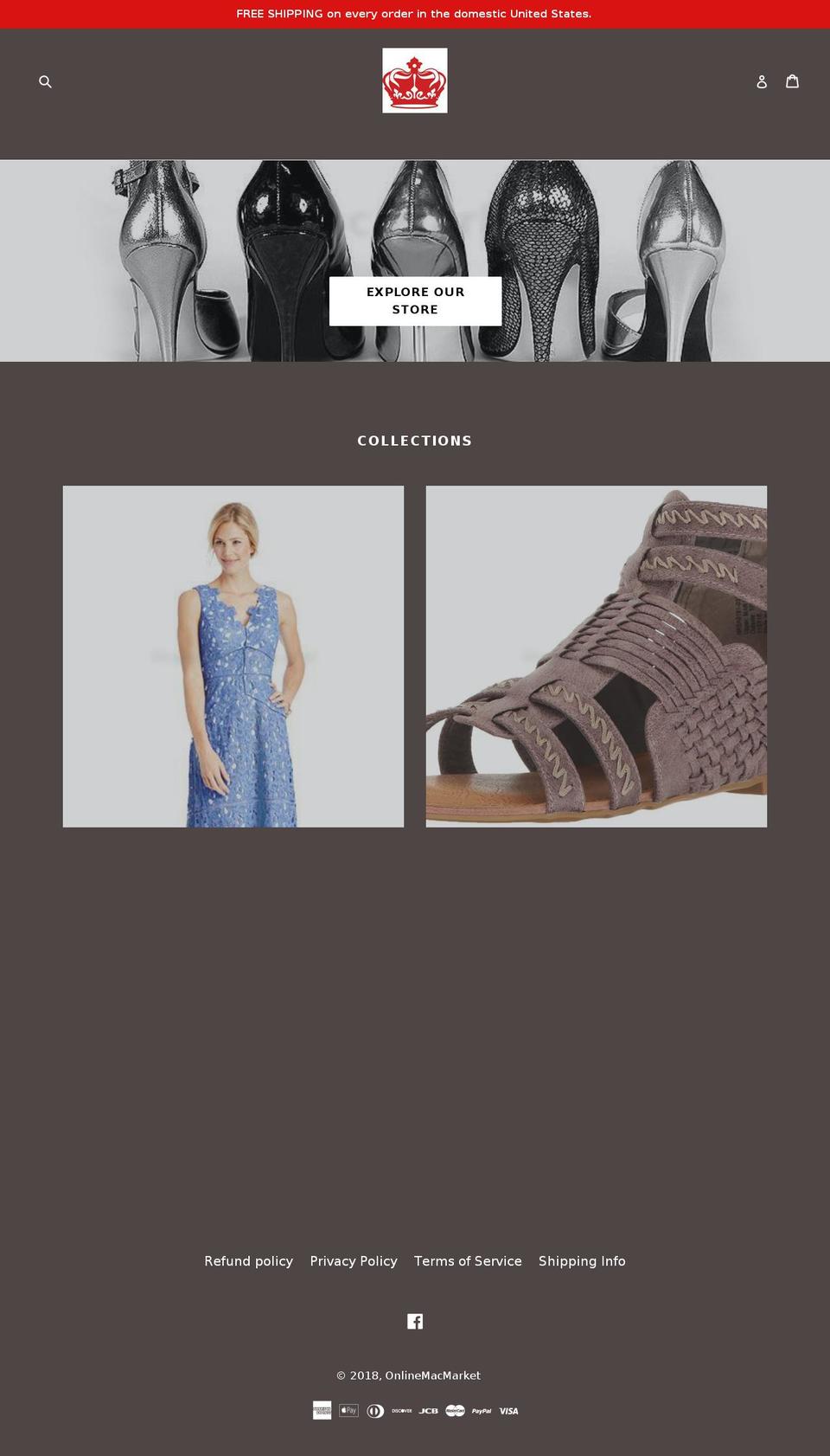 onlinemacmarket.com — Shopify storefront screenshot