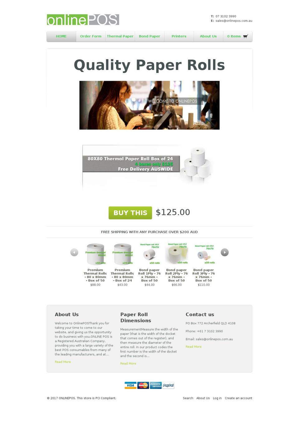 Copy of Solo Shopify theme site example onlinepos.com.au