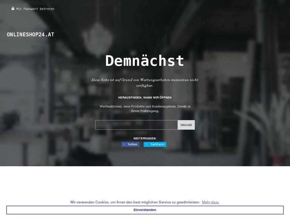 onlineshop24.at shopify website screenshot