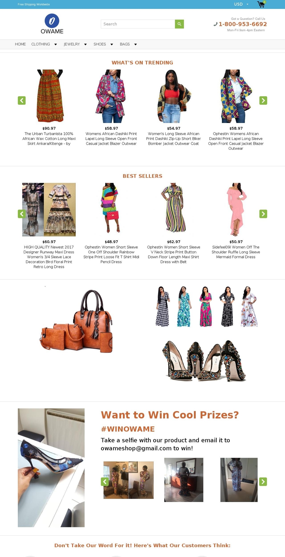 onlivedeals.com — Shopify storefront screenshot