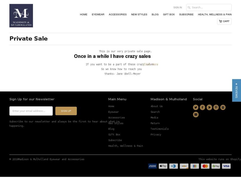only9bucks.com — Shopify storefront screenshot