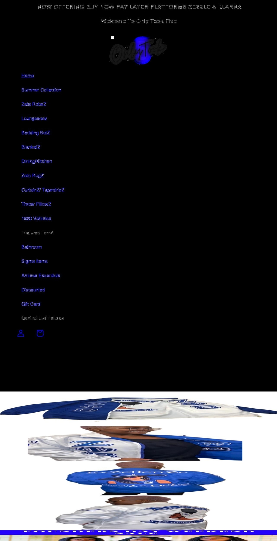 onlytook5.com shopify website screenshot