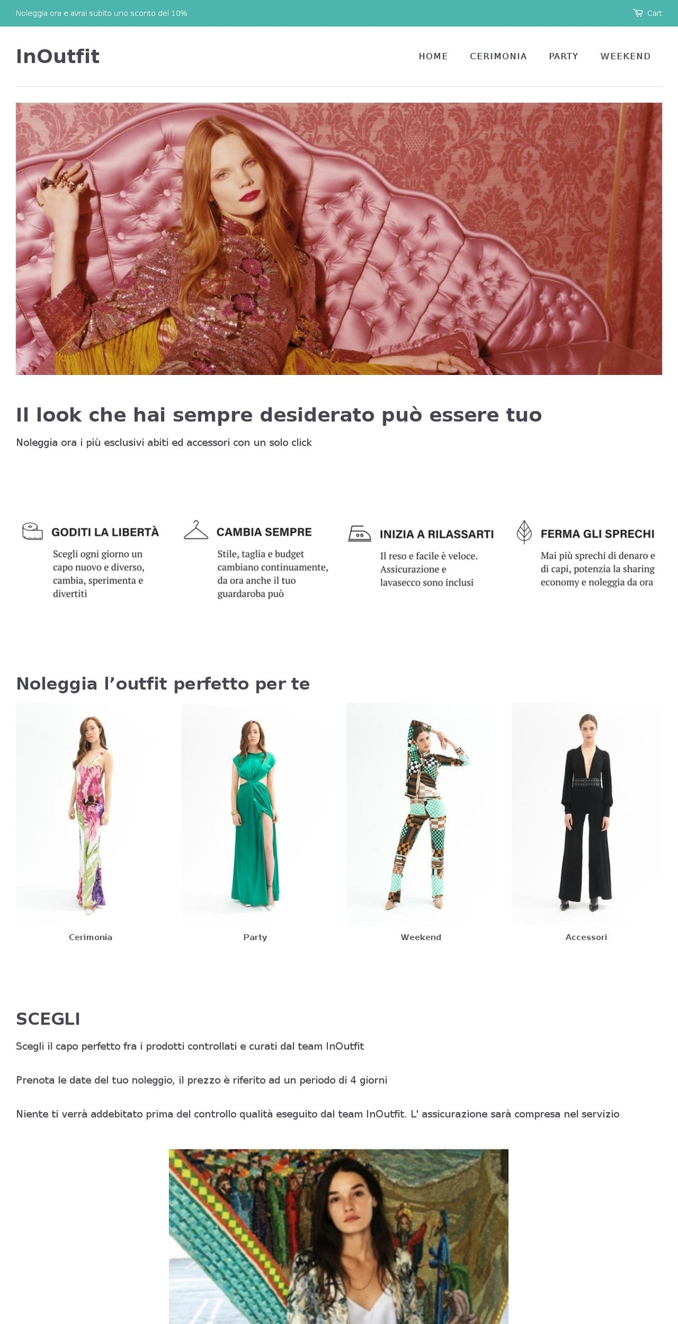 onoutfit.com — Shopify storefront screenshot