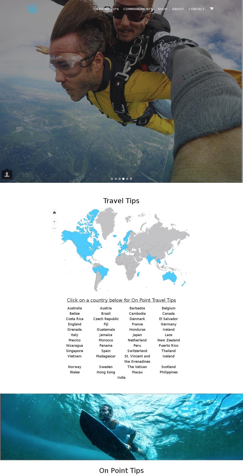 onpointlifestyle.com shopify website screenshot