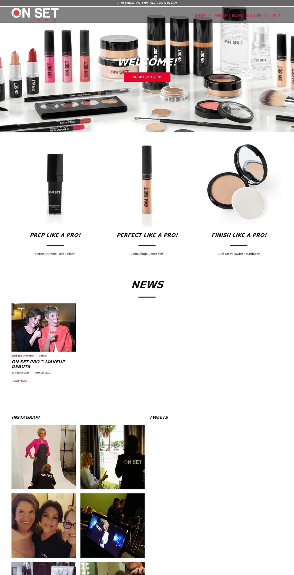 onsettv.com shopify website screenshot