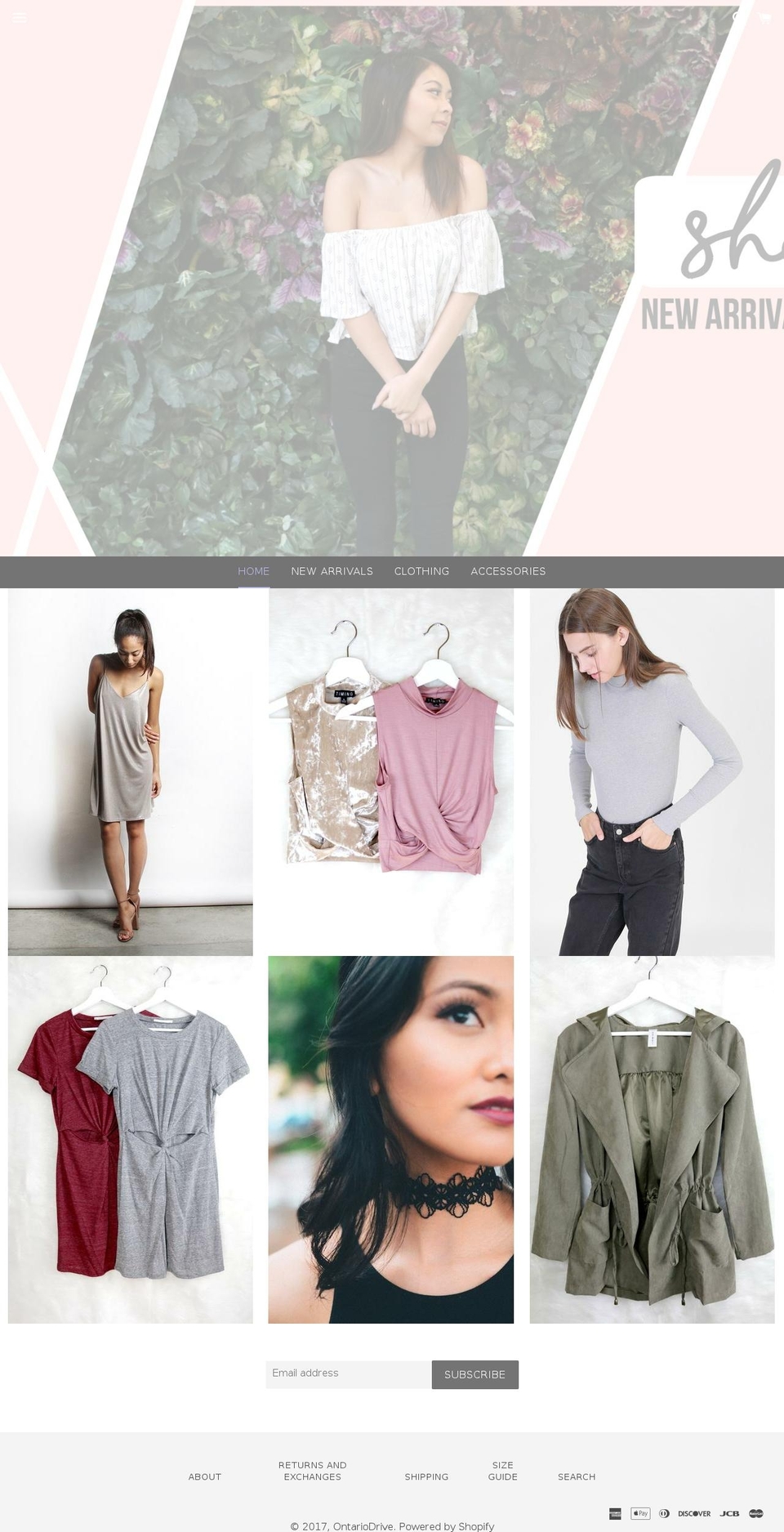 ontariodr.com shopify website screenshot