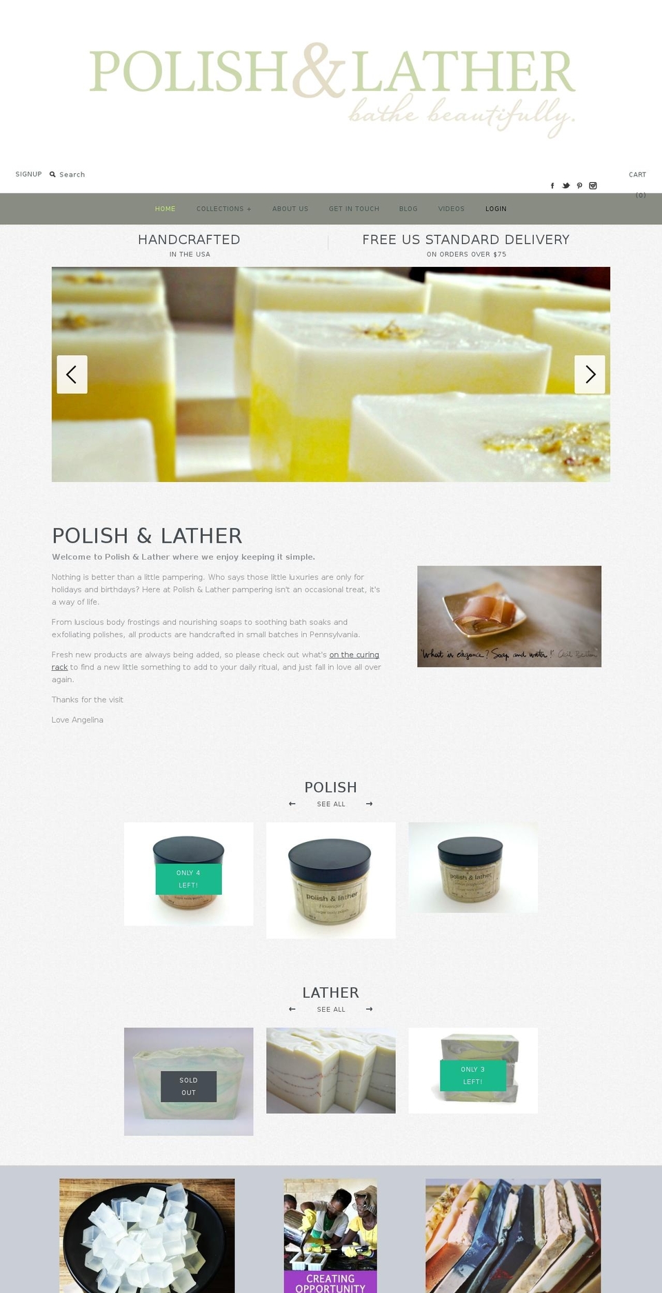 onthecuringrack.com — Shopify storefront screenshot