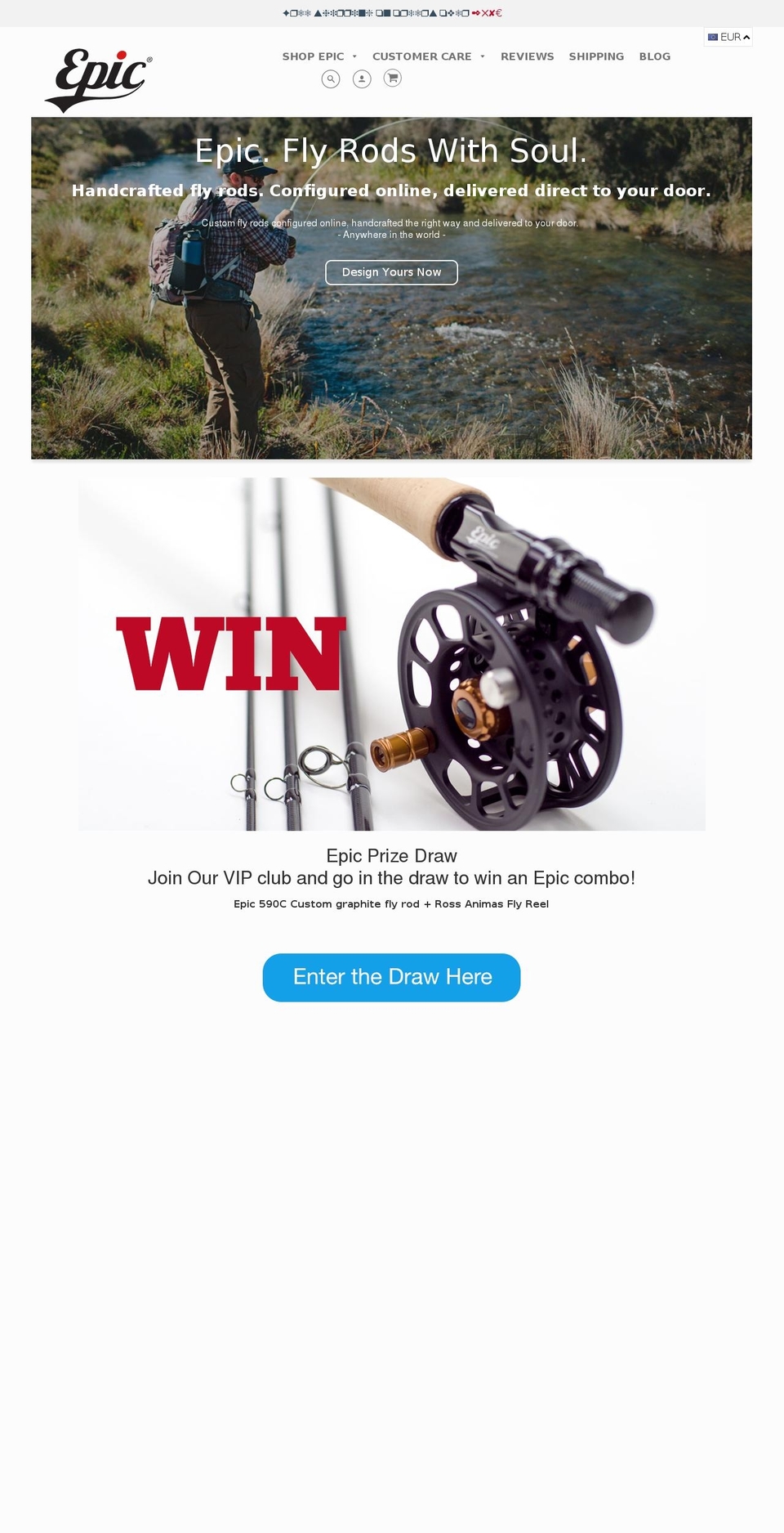 ontheflydvds.com — Shopify storefront screenshot
