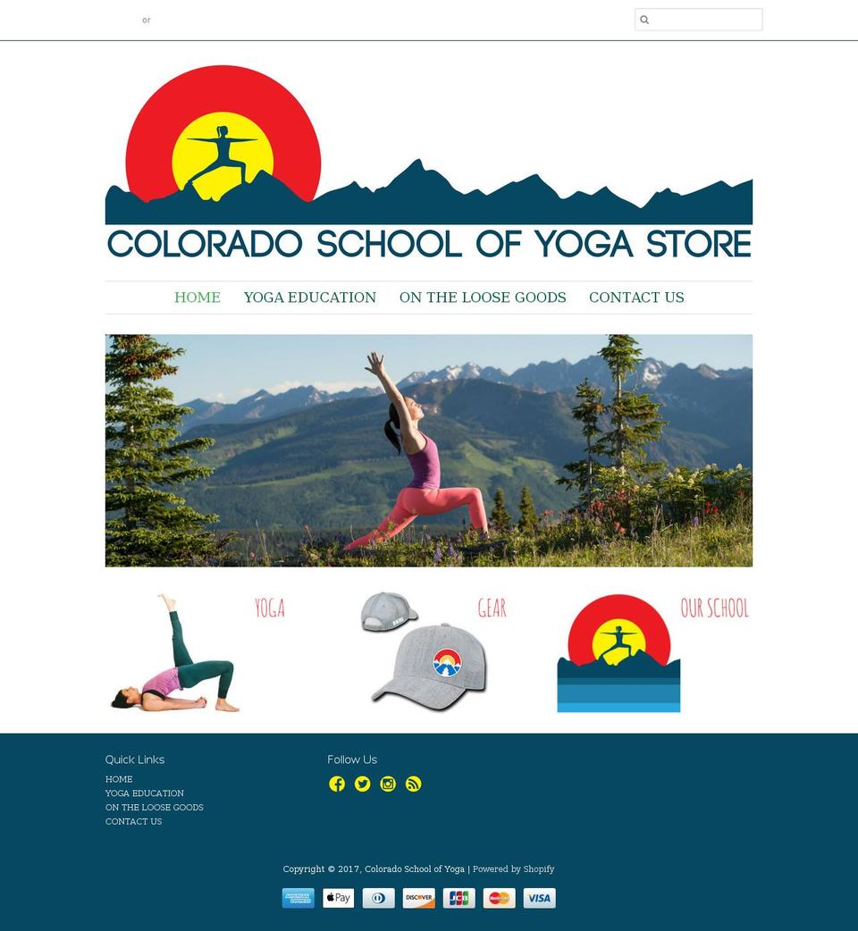 ontheloosegoods.com shopify website screenshot