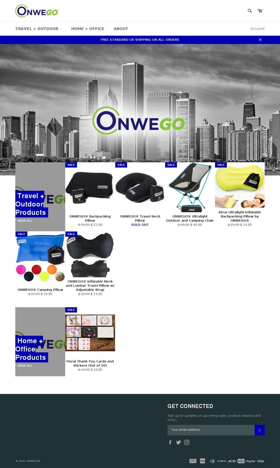 onwego.info shopify website screenshot