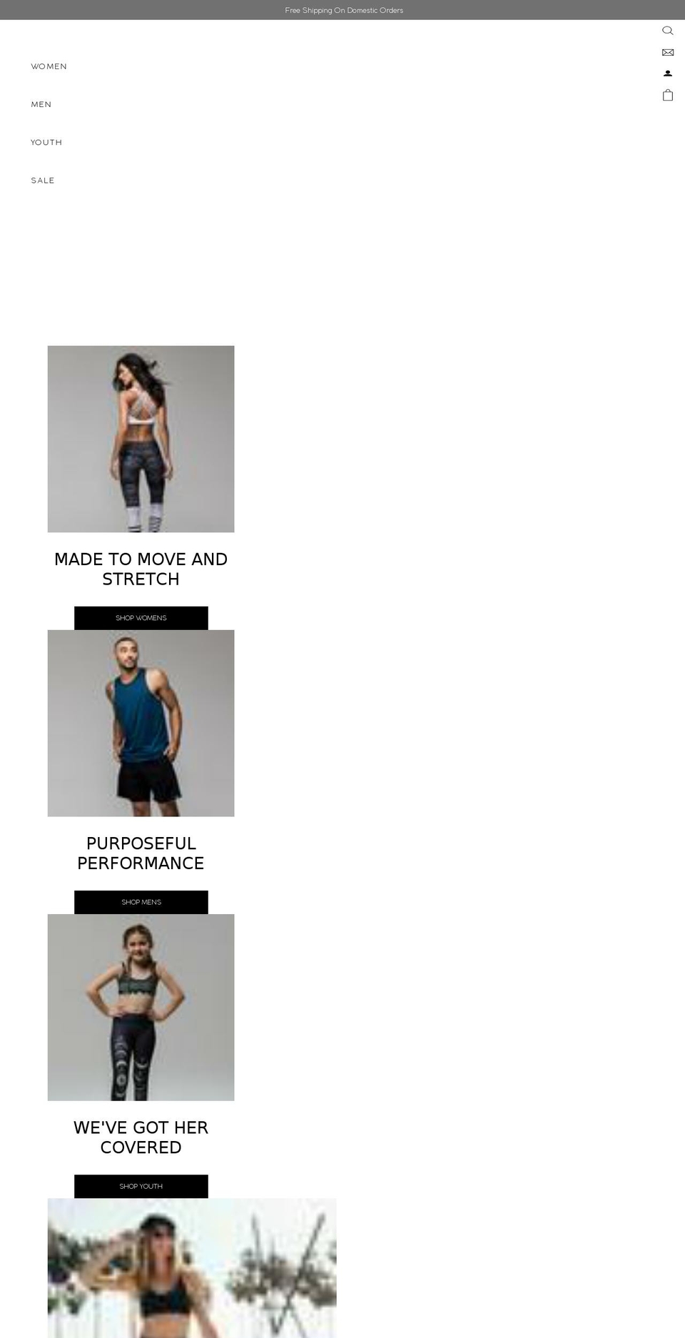 OC Yoga Festival Giveaway Shopify theme site example onzie.com