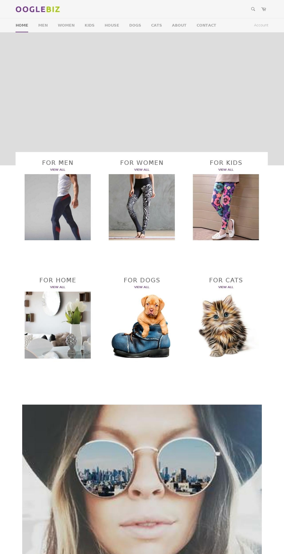 ooglebiz.ca shopify website screenshot
