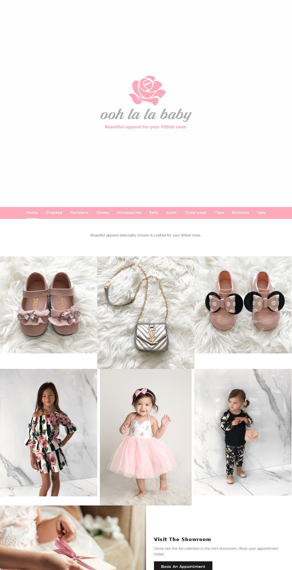 oohlalababy.ca shopify website screenshot