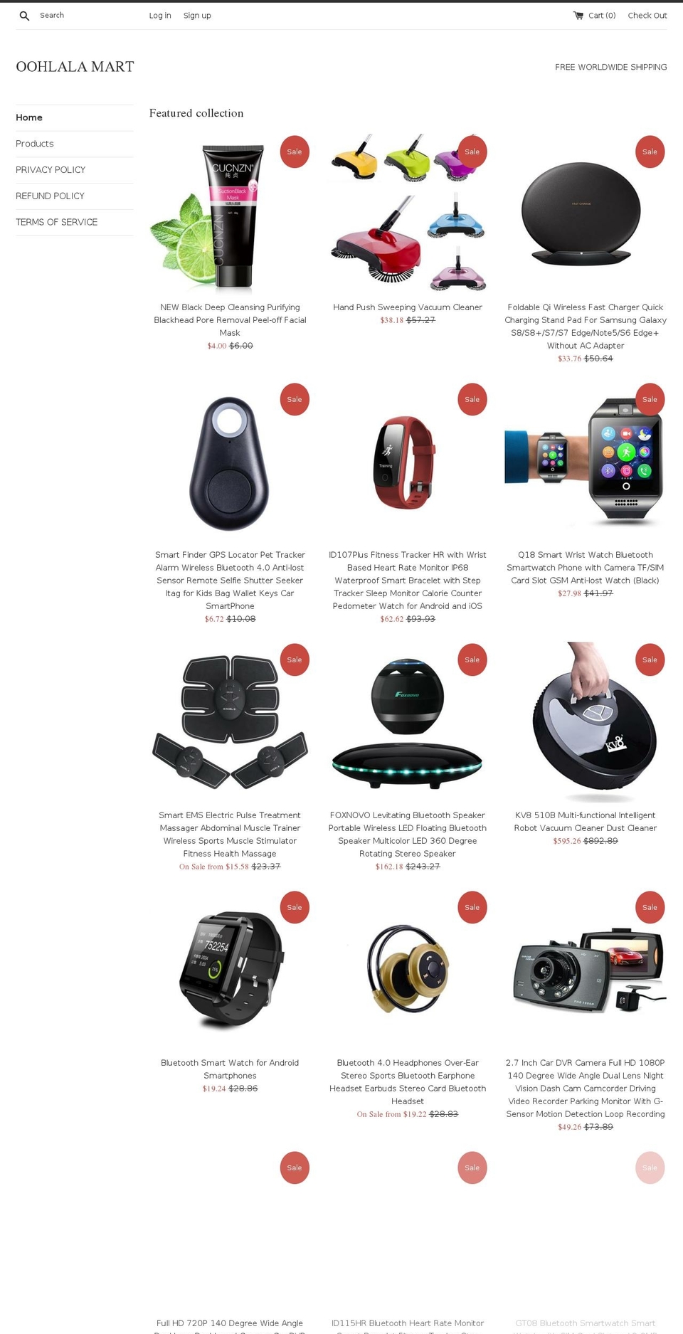 oohlalamart.com — Shopify storefront screenshot