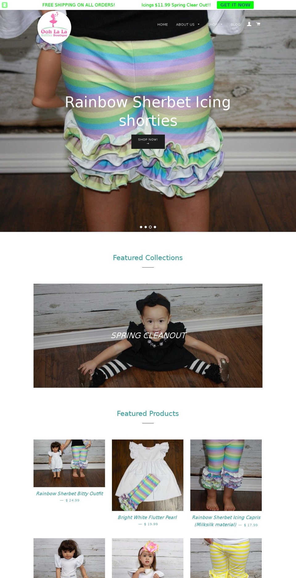 Copy of Brooklyn 2 Shopify theme site example oohlalaruffles.com