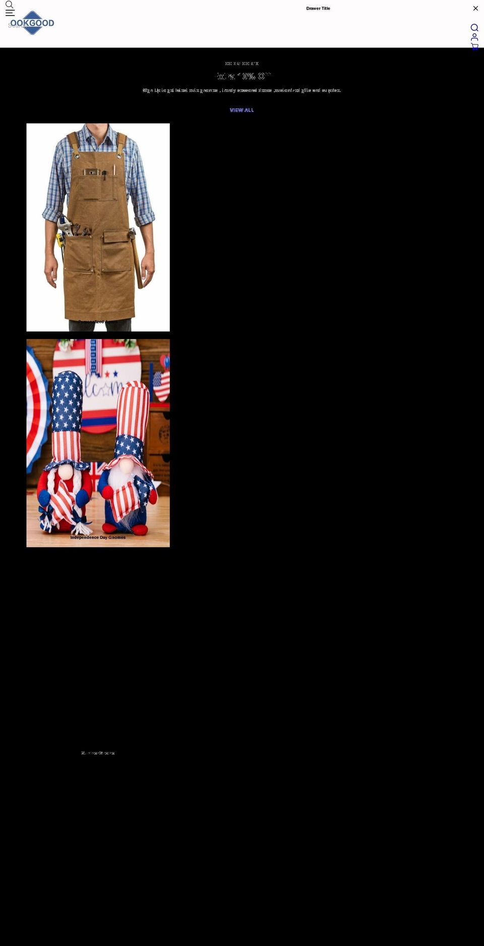 ookgood.com shopify website screenshot