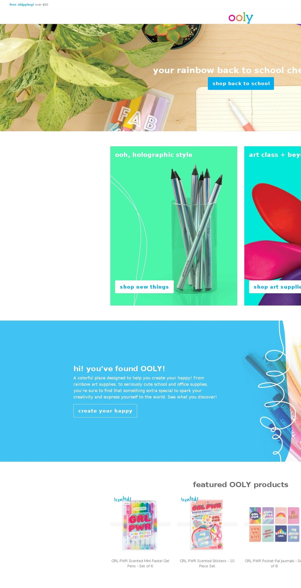 OOLY V1.1 Shopify theme site example oolyforme.com
