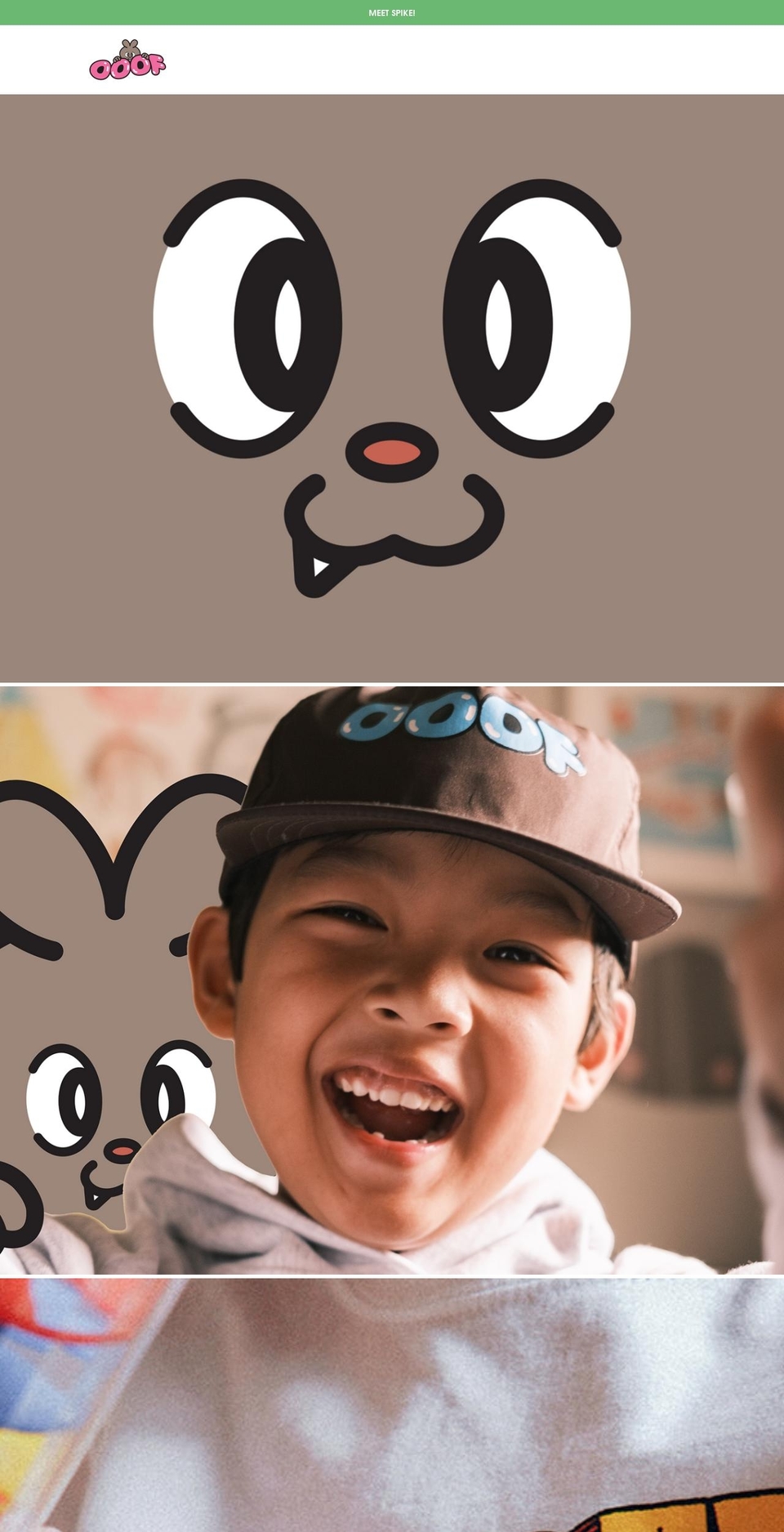 ooofkids.com shopify website screenshot