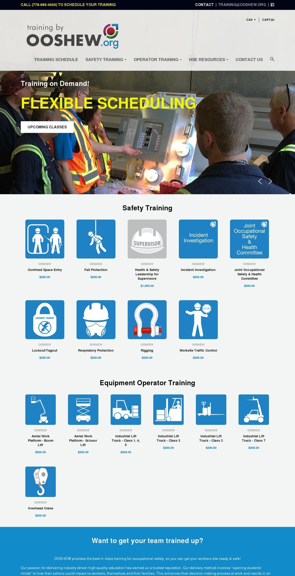 ooshew.com shopify website screenshot