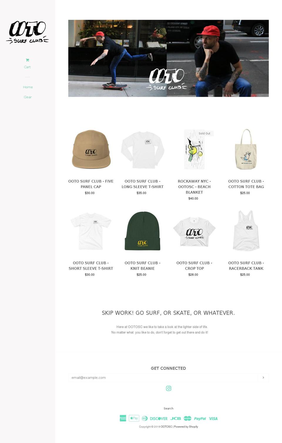 ootosc.com — Shopify storefront screenshot