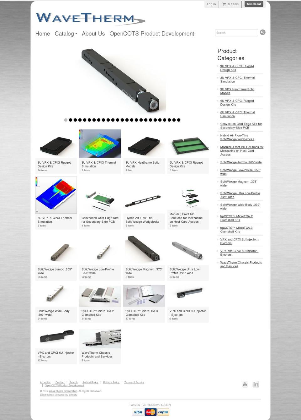 open-cots.com shopify website screenshot