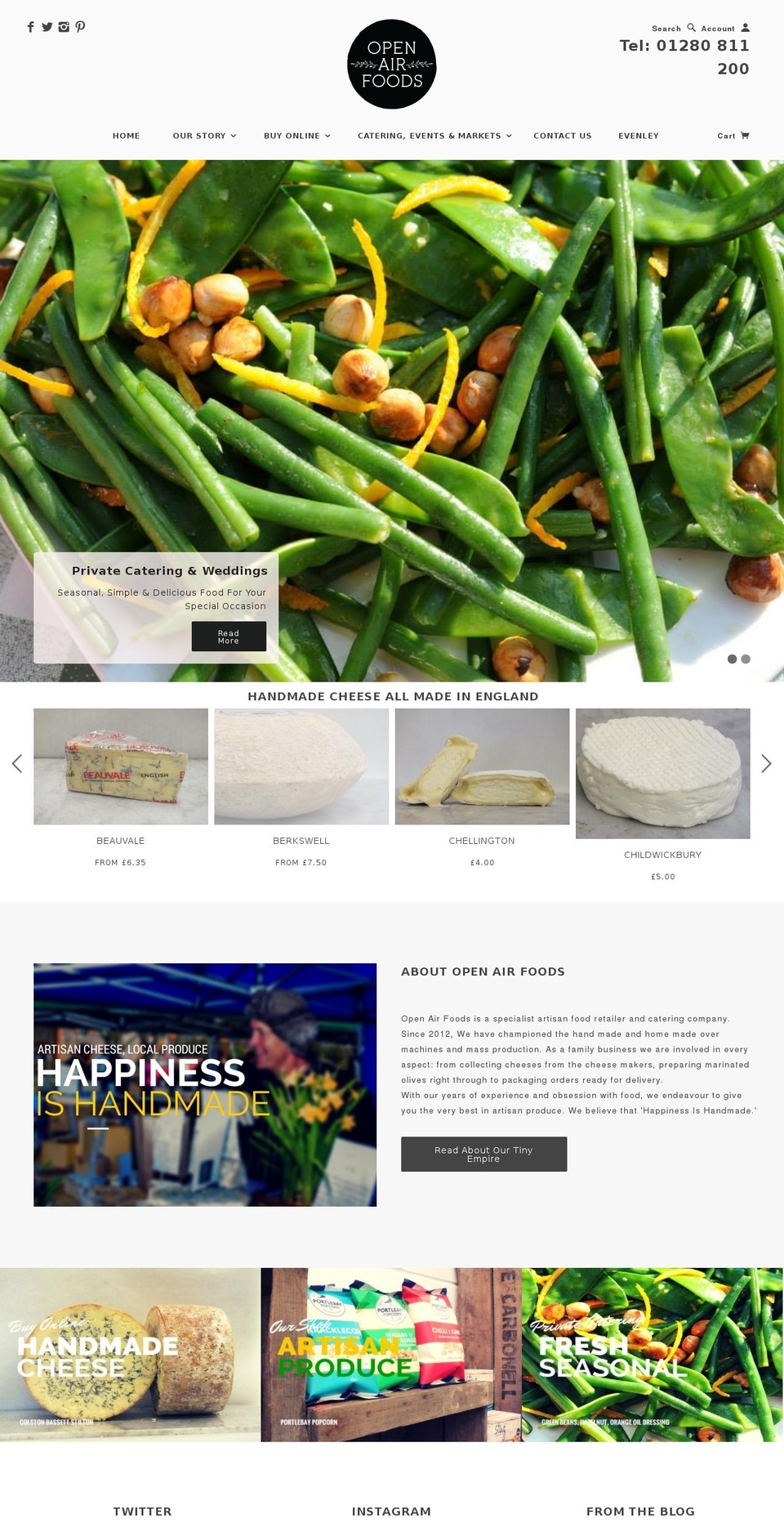 New Main Site Shopify theme site example openairfoods.com