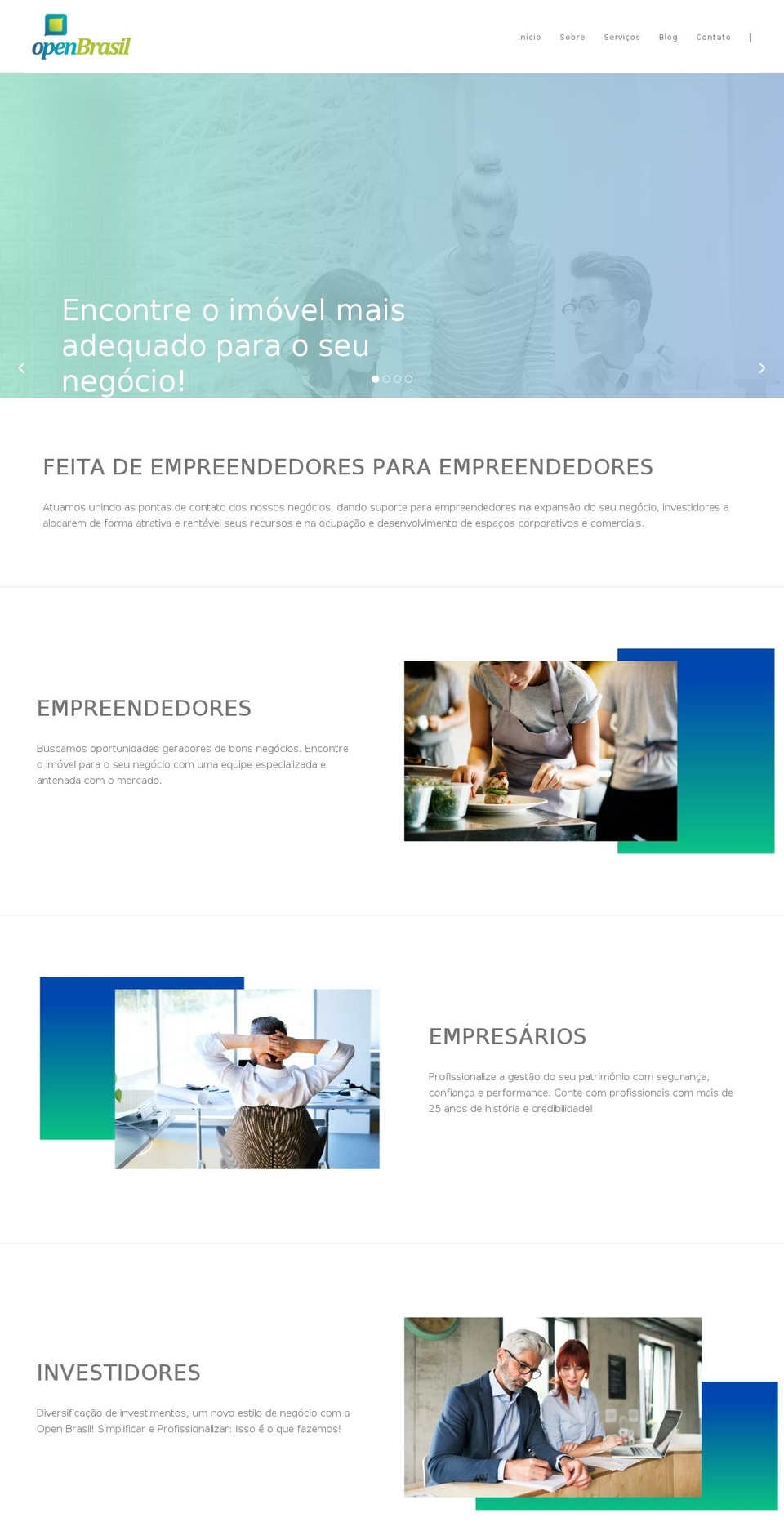 openbrasilrealestate.com — Shopify storefront screenshot